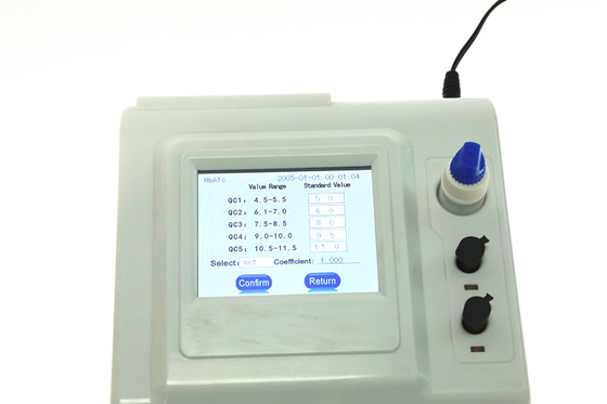 آنالایزر نیمه خودکار CRP HbA1c / آنالایزر اختصاصی پروتئین با لمس LCD