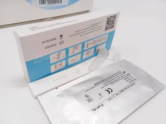 بسته انفرادی کیت های تست سریع آنتی ژن SARS-CoV-2 خوش آمدید OEM