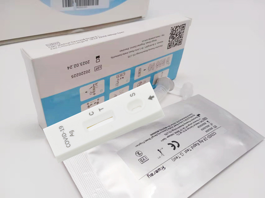 99.1% اختصاصی بودن سواب PCR تست آنتی ژن سریع تشخیصی یکبار مصرف