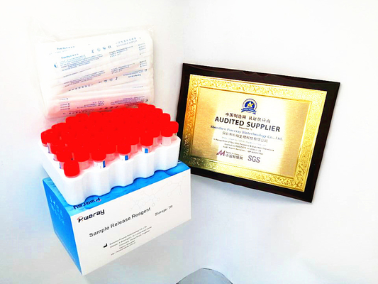 کیت تست سریع PCR با روش تک مرحله ای کووید-19 دارای گواهینامه CE در خانه