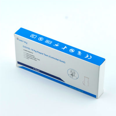 کیفیت  2019-NCoV Ag Saliva Sputum Antigen Rapid Test Kits Room Temperature کارخانه
