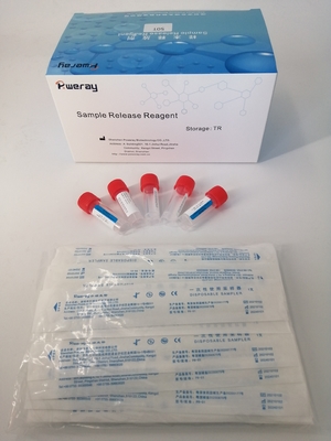 3 میلی لیتر Clear One Step PCR Rapid Test Kit Release Acid Nucleic Reagent for Covid-19