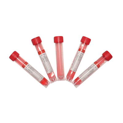Home Collection RT PCR Self Test Kit 3ml Virus Sample Red Tube