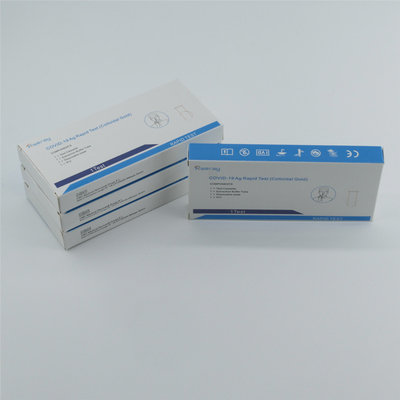 کیت‌های آزمایش سریع آنتی‌ژن ویروس کرونای جدید SARS-CoV-2 فناوری طلای کلوئیدی