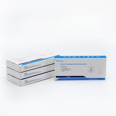 کیت تست سریع بینی آنتی ژن بزاق با سواب مورد تایید FDA