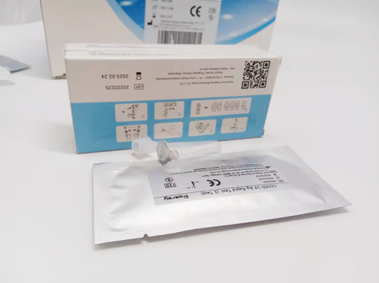 کیت تست سریع آنتی ژن با گواهینامه CE FDA