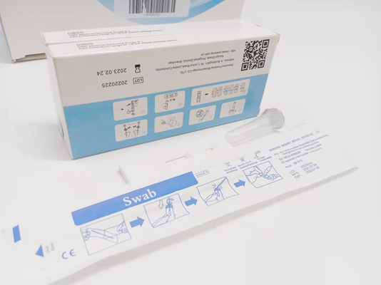 کیت تست سریع آنتی ژن با گواهینامه CE FDA